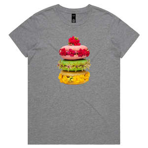 Macaroon Stack Woman's Tee Shirt
