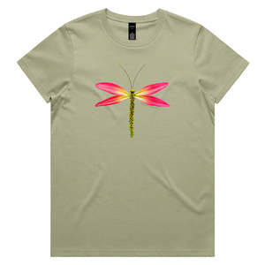 Lily Dragonfly Woman's Tee Shirt