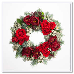Wreath Greeting Card