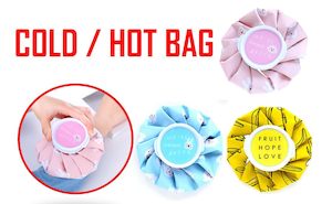 health: Ice Cold Pack Reusable Ice Bag Hot Water Bag Hot Cold Therapy Pain Relief