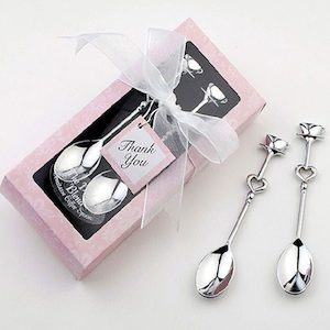 Gift Basket: Great Sweet Love Drink Tea Coffee Spoon Party Favor Gifts