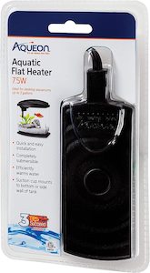 Flat Submersible Heater, Black,7.5W