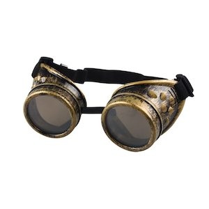 Sports: 2x Steampunk Goggle - Bronze