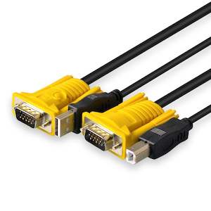 Computer: USB VGA KVM Switch Cable Adapter 1.5m