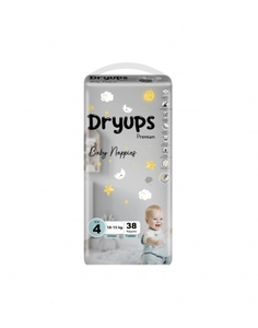 Dryups Premium Baby Nappies Unisex