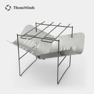 Camping And Hiking: Thous Winds Portable Mini Camping Wood Stove.