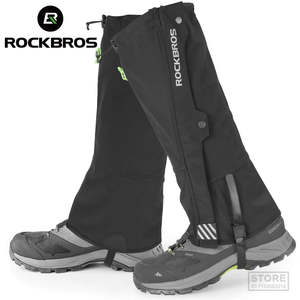 Camping And Hiking: ROCKBROS Adventure Shield Legging Gaiters: Defend Your Every Step!