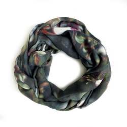 Skinny Wool: MANUKA BLOSSOM skinny wool scarf