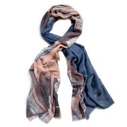 New Season Scarves: SANTA CATALINA skinny wool scarf