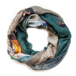 New Season Scarves: CALA SANTANYI oversized wool scarf