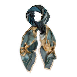 modal scarf: LIBERTY LADIES STUDY large square scarf