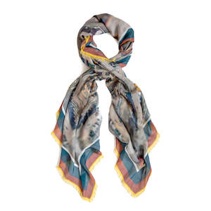 modal scarf: TRIBECA STUDY large square scarf