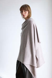 MERINO WRAP - DOVE