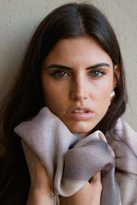 BAMBU TALI oversized wool scarf