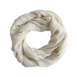 All: CREAM - plain wool scarf