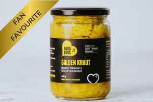All: Sauerkraut 500g Golden Kraut - Orange, Turmeric & Ginger