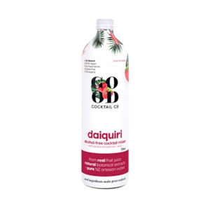 Daiquiri with luscious strawberries + yuzu
