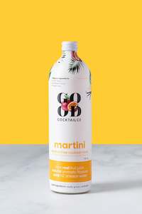 Martini with Passionfruit + Vanilla