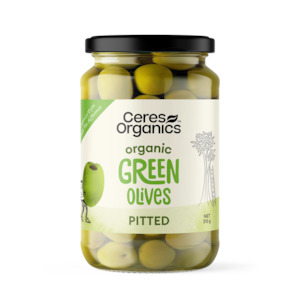Goodfor Grocery: Ceres - Pitted Green Olives - Organic
