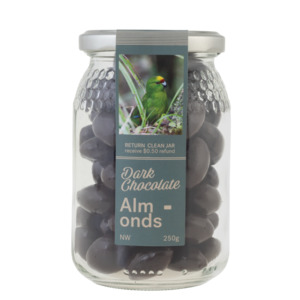 Nature Chocolate Jar - Dark Chocolate Almond - Regular