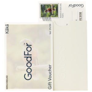 Goodfor Gifts: Nature Gift Voucher - Kākā