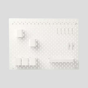 Wall shelves: SKADIS Pegboard combination 02, 76x56 cm