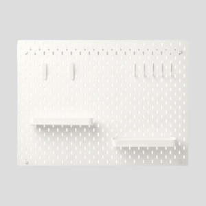 Wall shelves: SKADIS Pegboard combination 01, 76x56 cm