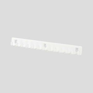 IKEA SKADIS Hook rack, white