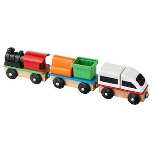 IKEA LILLABO 3-piece train set