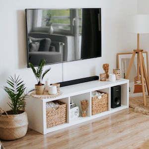 Top 50: IKEA KALLAX Shelving unit 1x4, white, 42x147 cm