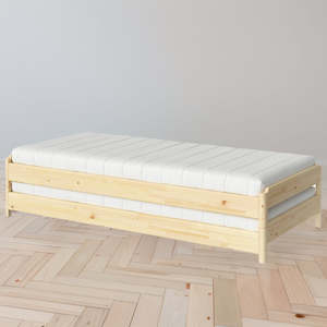 Top 50: IKEA UTAKER Stackable bed w 2 mattresses, pine, 80x200 cm