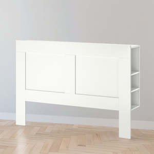 Queen Beds: IKEA BRIMNES Bed headboard, white, 150 cm