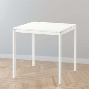 Dresser Dinning: IKEA MELLTORP Table, white, 75x75 cm