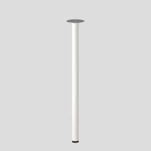 Lagkapten Alex Desk: IKEA ADILS Table leg, white