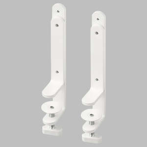 H Shelving Bookcase: IKEA SKADIS Connector, white/2 pack