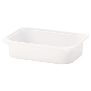 Childrens Storage: IKEA TROFAST storage box, small white, 42x30x10 cm