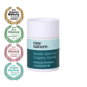 Raw Nature Deodorant And Body Lotion: Sweet Jasmine + Creamy Vanilla Perfume