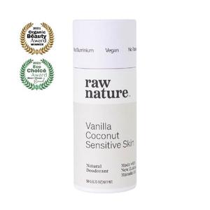 Raw Nature Deodorant And Body Lotion: Natural Deodorant- Vanilla Coconut (No Bicarb)