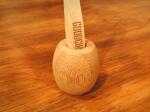 Bamboo Toothbrush Holder