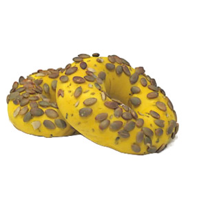 PUMPKIN & CHIVE BAGEL x10 PACK
