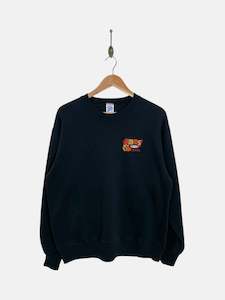 Sweatshirt: 90's WMMS Radio Embroidered Vintage Sweatshirt Size M