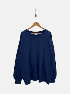 Sweatshirt: 90's Plain Vintage Sweater Size 2XL-3XL