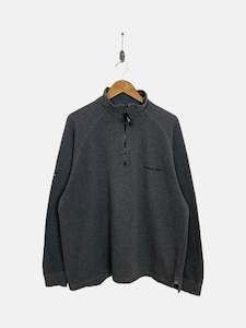 90's Reebok Embroidered Vintage Quarterzip Sweater Size XL