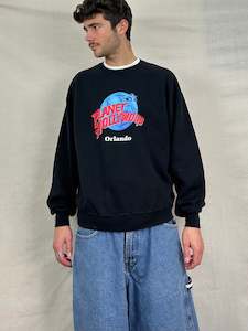 Planet Hollywood: 90's Planet Hollywood Orlando USA Made Vintage Sweatshirt Size L