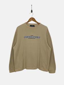 Guess: 90's Guess Jeans Embroidered Vintage Sweatshirt Size M-L