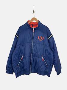Nike: 90's Nike Embroidered Vintage Jacket Size 2XL
