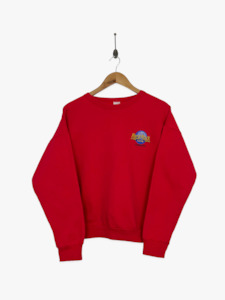 90's Hard Rock Cafe Toronto Embroidered Vintage Sweatshirt Size 6-8