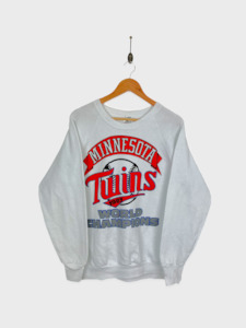 1987 Minnesota Twins MLB USA Made Vintage Sweatshirt Size 8-10
