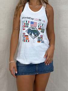 1994 USA Football World Cup Vintage Singlet Size 12