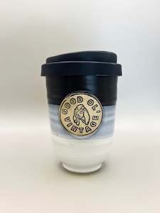 Ceramic Keep Cups 1: NZ Made High Fired Ceramic Keep Cups - Sky Blue